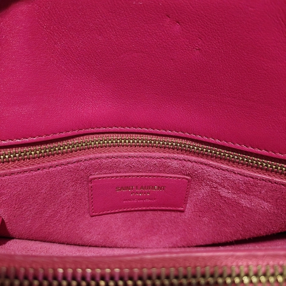 Saint Laurent Calfskin Small Sac De Jour Lipstick Pink - Picture 8 of 16